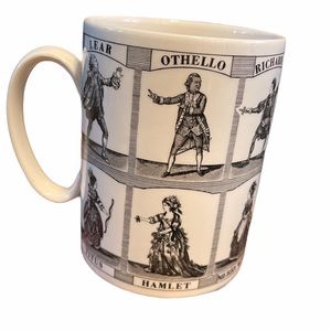 Wedgewood Shakespeare Mug Playwright Poet Cup